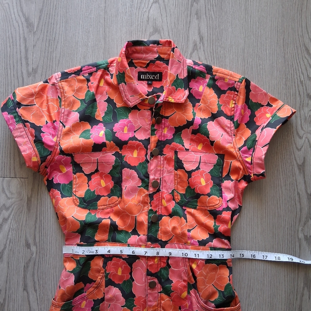 Mixed By Nasrin The Classic Jumpsuit In Ruby - Picture 13 of 16